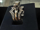 Ring - Wedding Set - White Gold 14k (.585) 16.9 grams Size 9