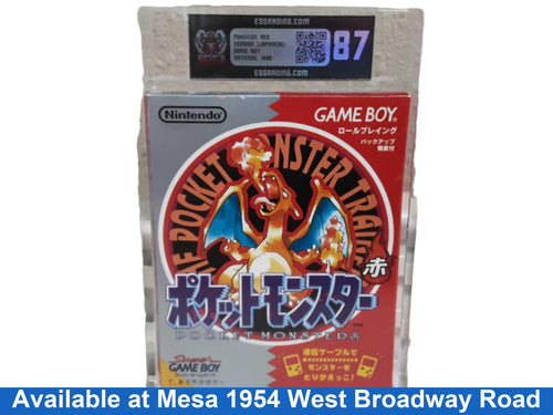 Esgrading Pokemon Red Japanese Grade 87 Red Other Collectible