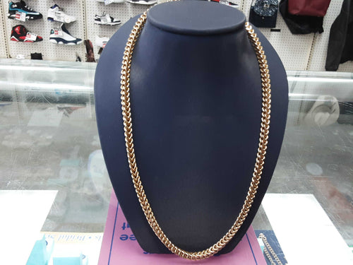 Fox Tail Chain - Yellow Gold 10k (.417) 19.7 grams 28 inch