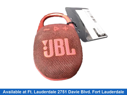 Jbl Clip 5 Red Portable Speaker
