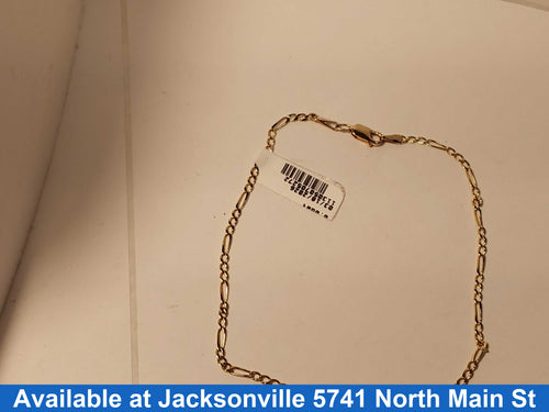 Bracelet - Yellow Gold 14k (.585) 2.4 grams 10 inch