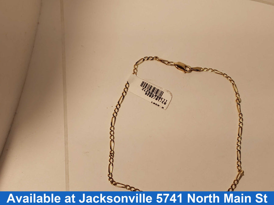 Bracelet - Yellow Gold 14k (.585) 2.4 grams 10 inch