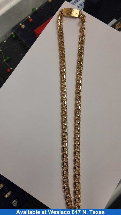 Chain - Yellow Gold 10k (.417) 85.1 grams 24 inch