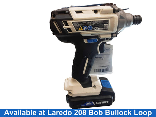 Hart Hpid01vn White Cordless Impact Drill