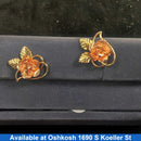 Filigree Earrings - Yellow Gold 10k (.417) 2.4 grams