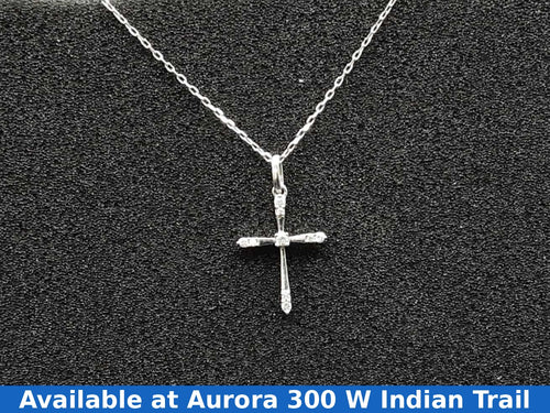 Religious Pendant - White Gold 10k (.417) 1.7 grams