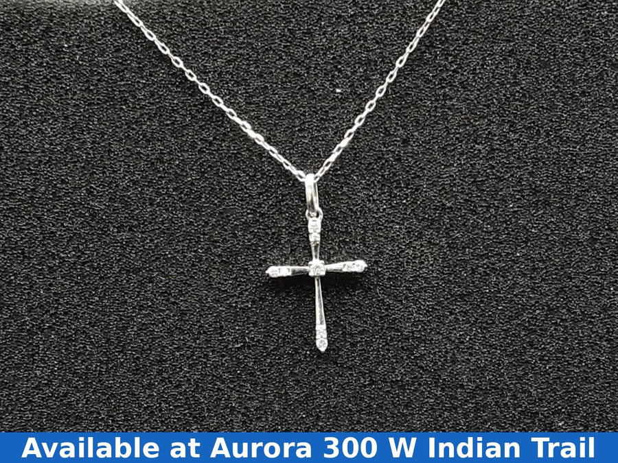 Religious Pendant - White Gold 10k (.417) 1.7 grams