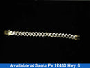 Cuban Link Bracelet - Yellow Gold 10k (.417) 17.3 grams 8 inch