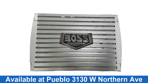 Boss Ar1500m Silver Car Audio Amplifier