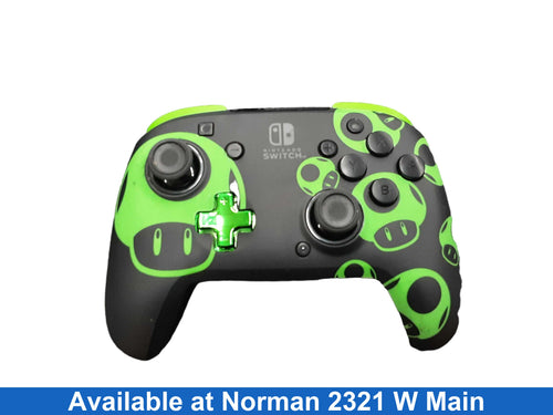 Nintendo 2224eqc Green Gaming Controller