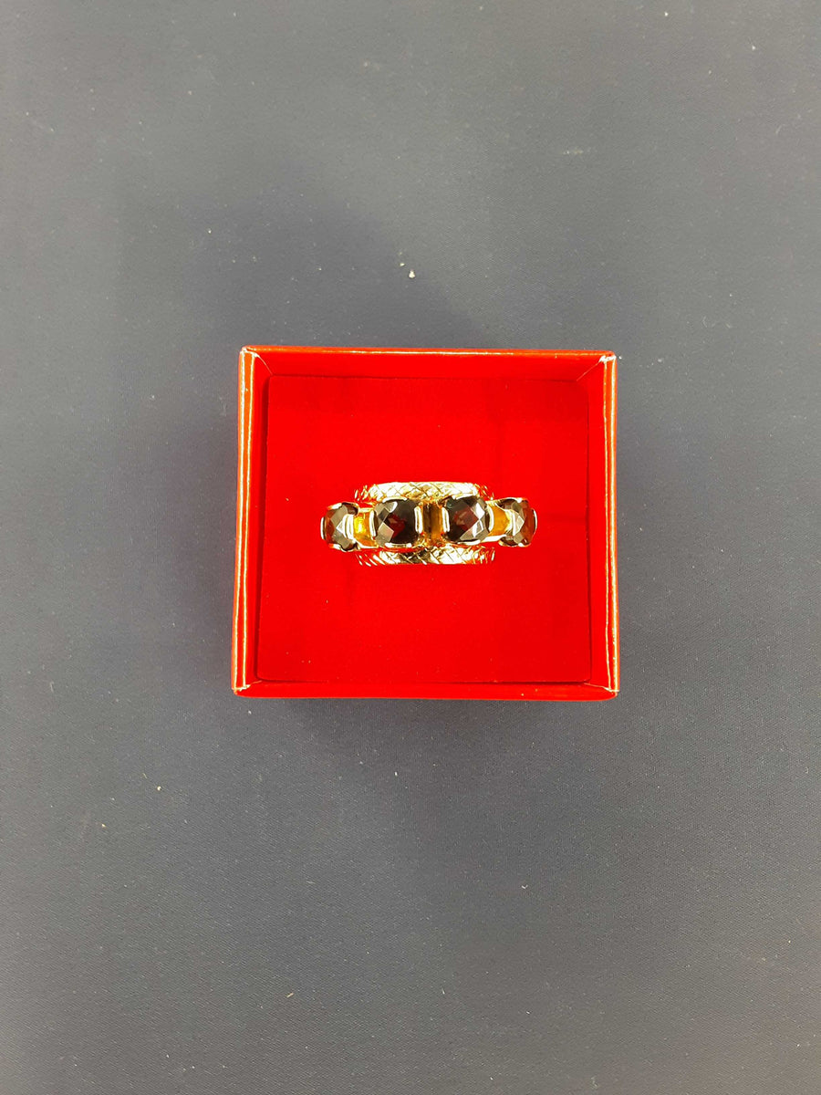 Women's Ring - Yellow Gold 14k (.585) 5 grams Size 20