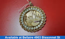 Coin Pendant - Yellow Gold 14k (.585) 16.1 grams