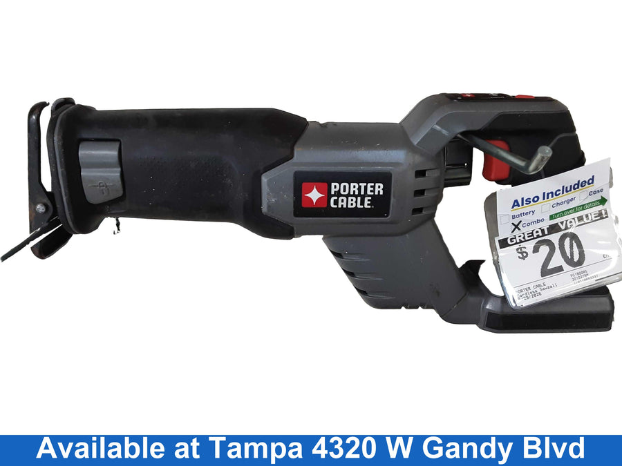 Porter Cable Pc1800rs Gray Cordless Reciprocating Saw
