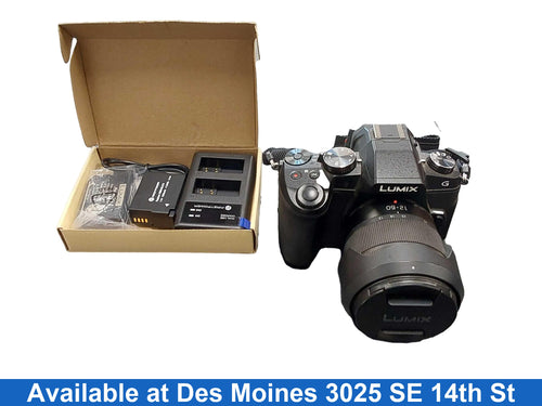 Panasonic Dmc-g85 Black Digital SLR Camera