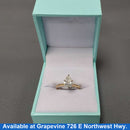 Women's Ring - Solitaire - Yellow Gold 14k (.585) 2.1 grams Size 7