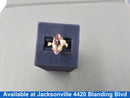 Women's Ring - Solitaire - Yellow Gold 14k (.585) 4.9 grams Size 7.5