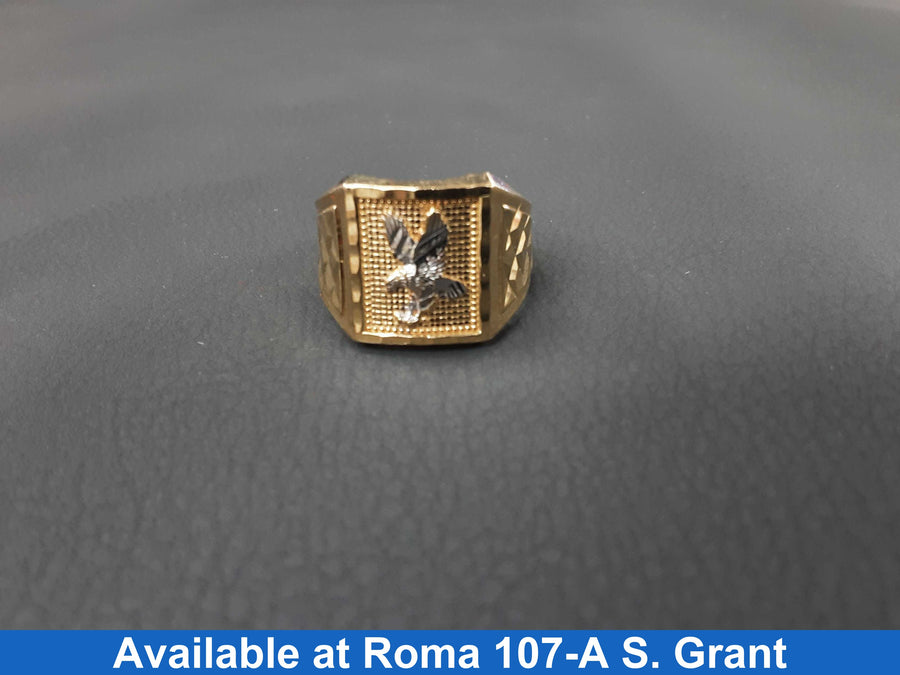 Women's Ring - Yellow Gold 10k (.417) 4.2 grams Size 7.5