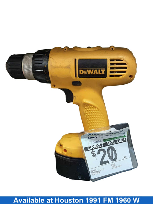 Dewalt Dw928 Black Cordless Standard Drill