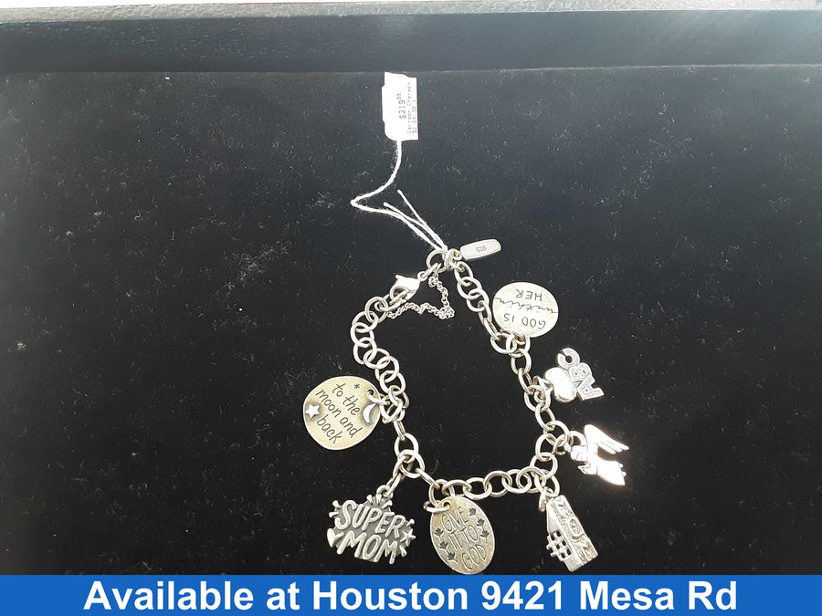 Cable Bracelet - Silver 22.4 grams 6 inch