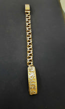 ID Bracelet - Yellow Gold 14k (.585) 42.9 grams 7 inch