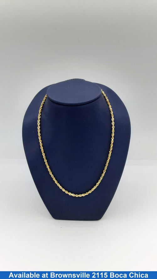 Figaro Chain - Yellow Gold 10k (.417) 10.1 grams 22 inch