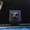 Men's Ring - Yellow Gold 14k (.585) 7.4 grams Size 9