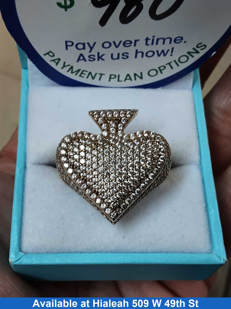 Women's Ring - Yellow Gold 10k (.417) 8.9 grams Size 10