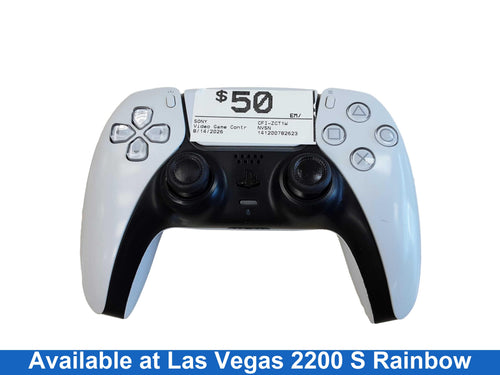 Sony Cfi-zct1w White Gaming Controller