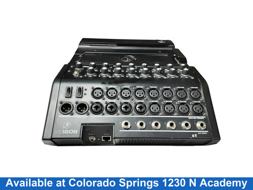 Mackie Dl1608 Black Analong Multi-Track Recorder