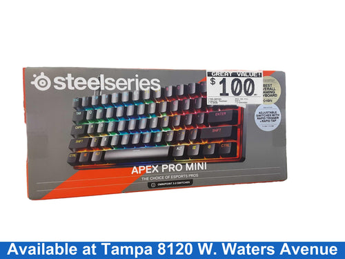 Steelseries Apex Pro Mini Black Computer Keyboard