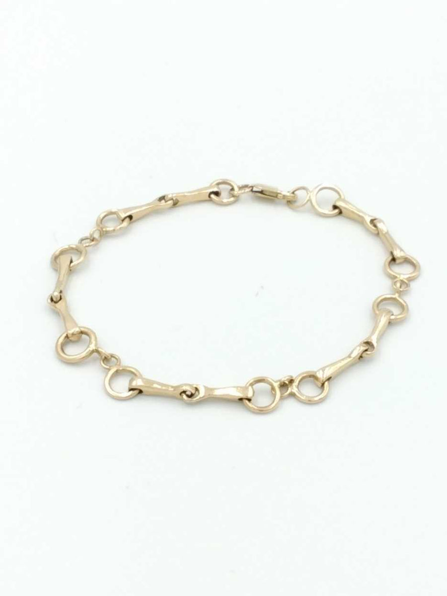 Bracelet - Yellow Gold 14k (.585) 9.1 grams 8 inch