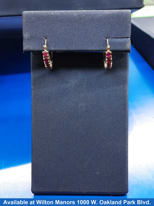 Hoop Earrings - Yellow Gold 10k (.417) 2 grams