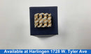 Men's Ring - Yellow Gold 10k (.417) 9 grams Size 11