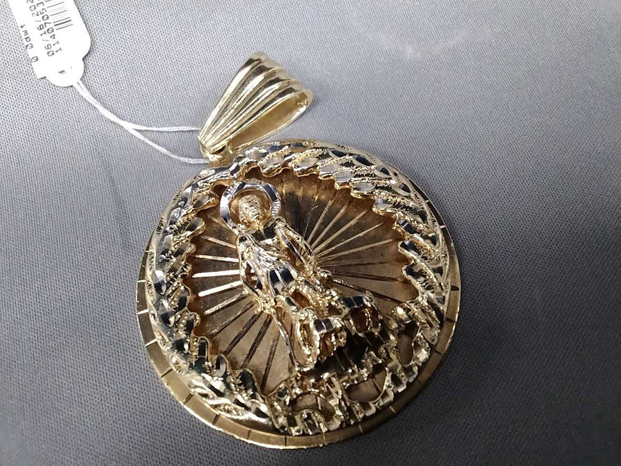 Coin Pendant - Yellow Gold 10k (.417) 34.7 grams