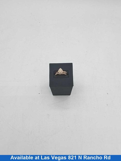 Ring - Engagement Set - Rose Gold 10k (.417) 3.1 grams Size 7