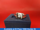 Men's Ring - Yellow Gold 14k (.585) 7.2 grams Size 20