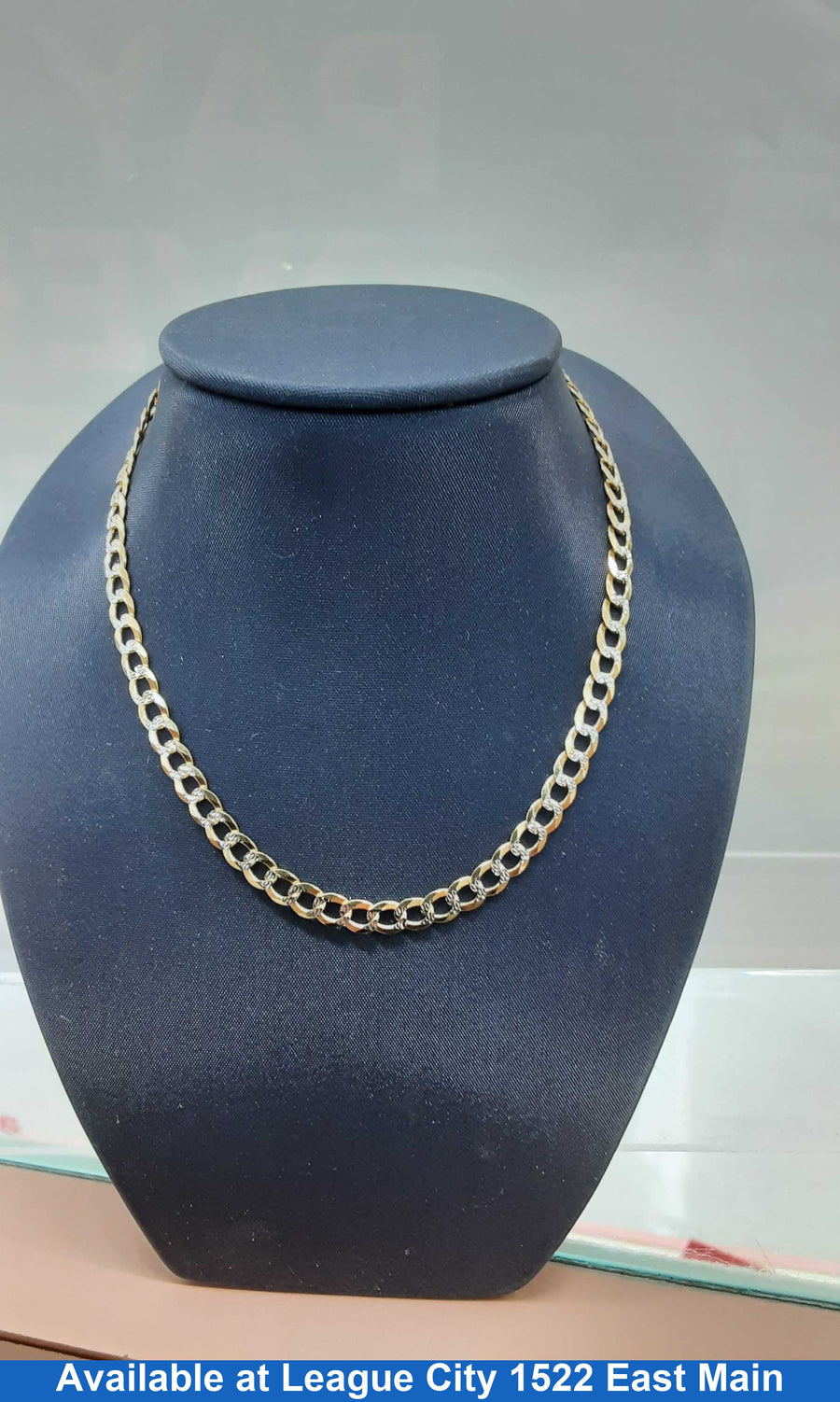 Cuban Link Chain - Yellow Gold 10k (.417) 9.4 grams 18 inch