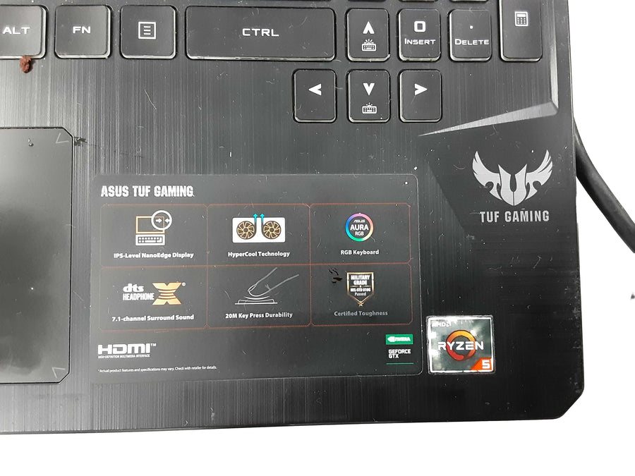 Asus Fx505d Amd Ryzen 5 8 Gb 256 Gb Black Laptop