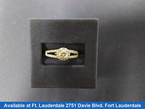 Women's Ring - Yellow Gold 14k (.585) 3.2 grams Size 6