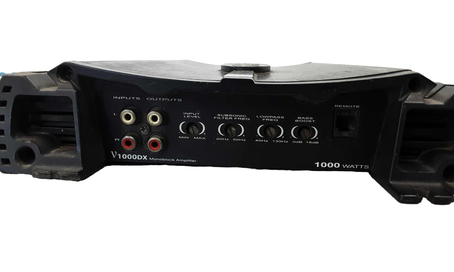 Hypnotic V1000dx Black Car Audio Amplifier