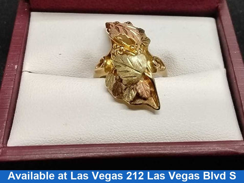 Women's Ring - Black Hills Gold 10k (.417) 7 grams Size 20