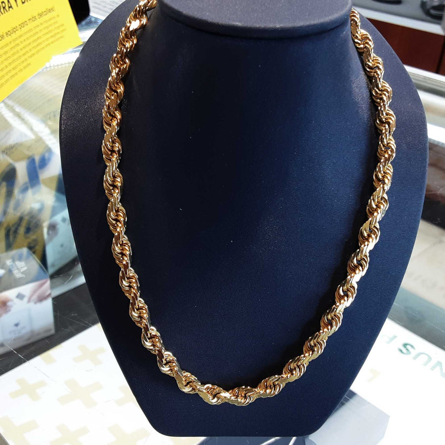 Rope Chain - Yellow Gold 10k (.417) 45.1 grams 20 inch