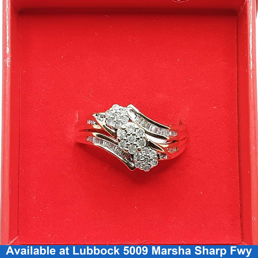 Women's Ring - Yellow Gold 10k (.417) 4.9 grams Size 7