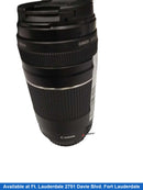 Canon Ef 75-300mm Black Photographic Lens