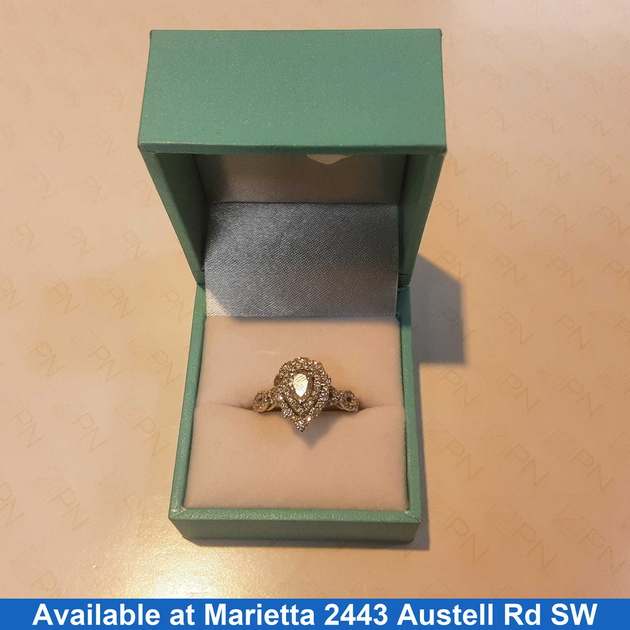 Women's Ring - Yellow Gold 14k (.585) 5 grams Size 20