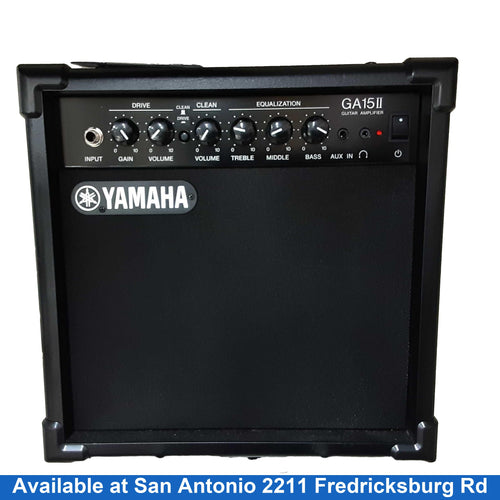 Yamaha Ga15ii Black Guitar Amplifier