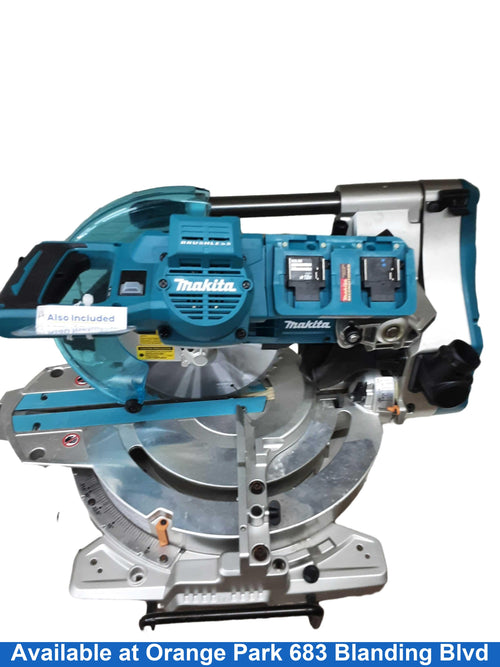 Makita Xsl06 Blue Cordless Miter Saw