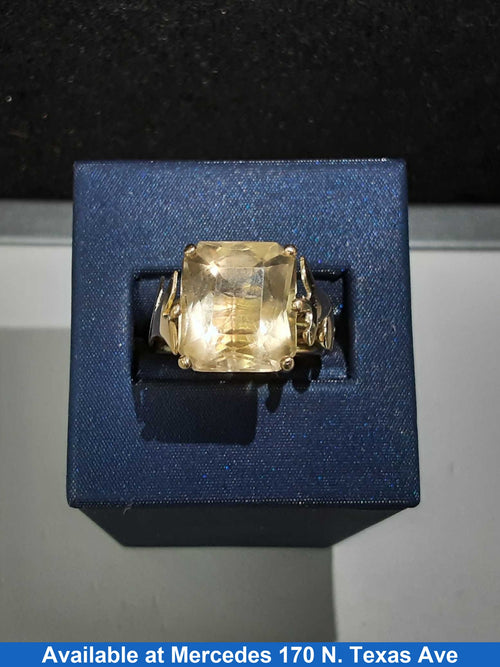 Women's Ring - Yellow Gold 10k (.417) 7.5 grams Size 20