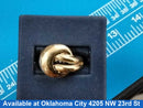 Women's Ring - Yellow Gold 14k (.585) 2.2 grams Size 20