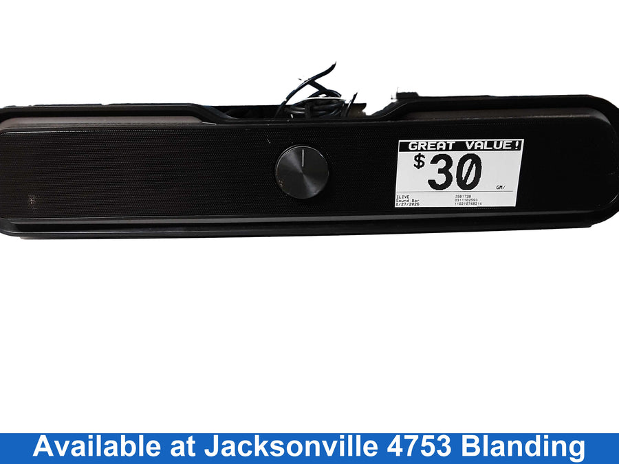 Ilive Isb172b Black Home Sound Bar Speaker